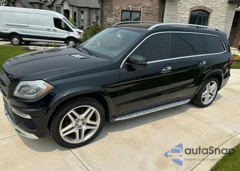 2014 Mercedes-Benz Gl 550 4Matic из США, поврежденный, VIN 4JGDF7DEXEA301600